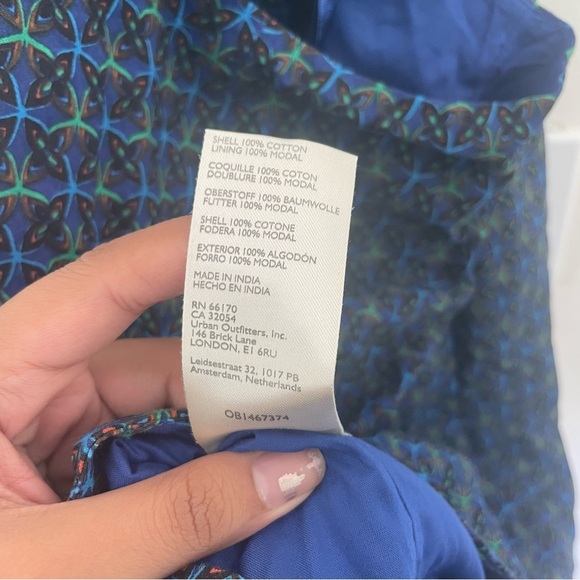 Free People Louie Blazer Mini Dress Halter Neck Open Back Size S - Picture 15 of 15